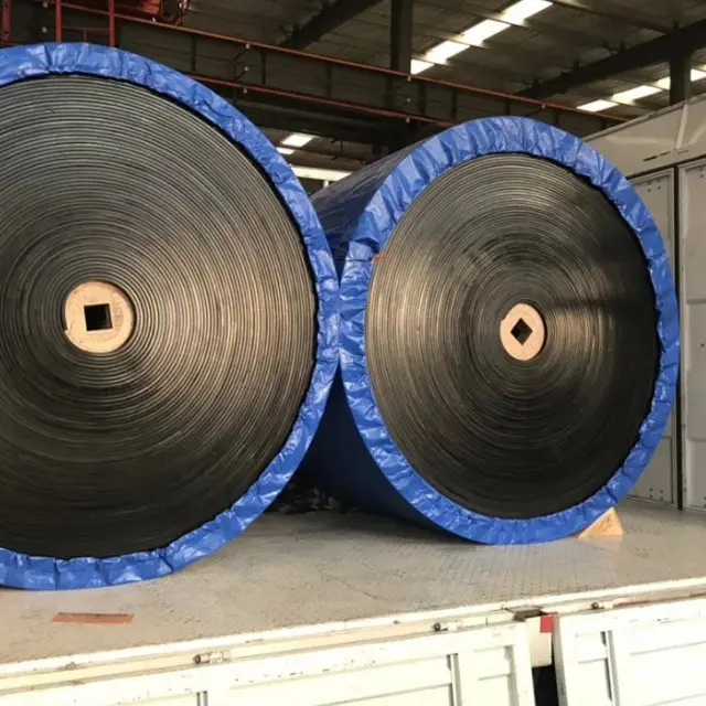 Nylon rubber endless flat conveyor belt system manufacturer ep 400 3 mining custom 3 ply conveyor belt