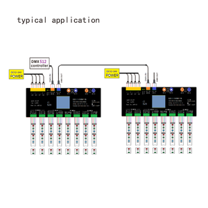 32-Kanal-DMX512-Decoder LED-Streifen-Beleuchtungs regler Voll farbbild schirm 30-Kanal-RGB-Dimmer DMX RGB-Decoder-LED-Streifen - Product Image 5