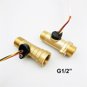Factory 1/4&quot;,3/8&quot;,1/2&quot;,3/4&quot;,1&quot;inch Stainless Steel Hall Effect/Turbine/<strong>Pulse</strong> Water Flow Meter Sensor <strong>Flowmeter</strong> With 3 Wires