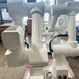 Caja de maquinaria de brazo de Robot CNC inteligente, apiladores de caja de carga de brazo de Robot de cartón, máquina apiladora y paletizadora