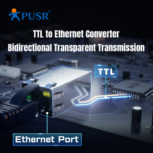 PUSR K2/K3 TTL zu Ethernet Embedded TCP/IP-Modul 10/100 Mbit/s Ethernet-Port-Unterstützung Hardware Flow Control Modbus Gateway