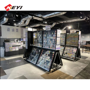 TCG pokemoon thể thao giao dịch thẻ tầng đứng hiển thị giá kim loại Acrylic hiển thị khung giá cho thẻ tiêu chuẩn với khóa - Product Image 2