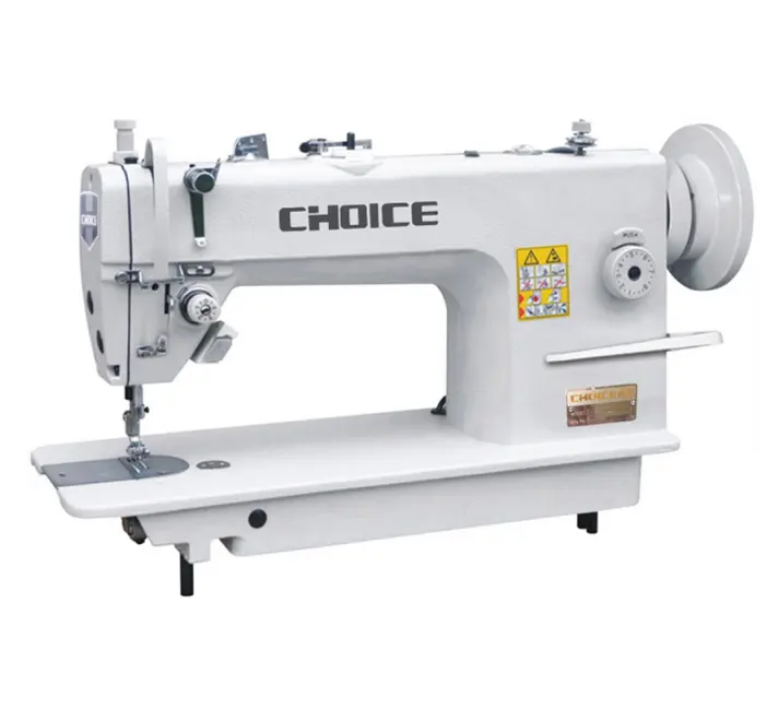 Oro elección GC202 alta velocidad de una sola aguja de servicio pesado de pespunte de máquina de coser Industrial precio