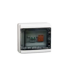 Abierto de PV 1 cuerdas de entrada 1 salida de cruce/distribución/combinador caja Sistema de panel solar