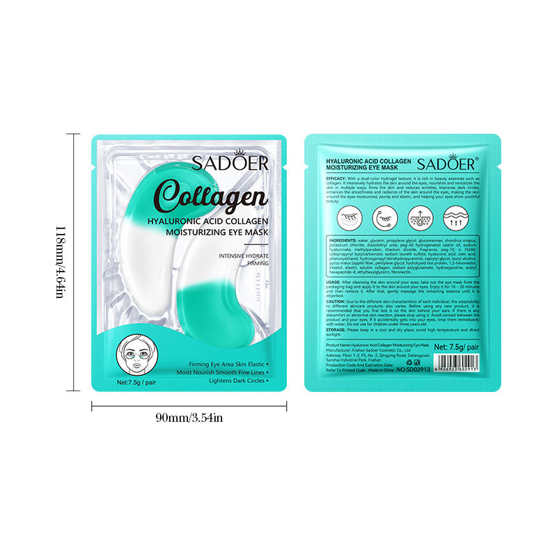 Masque pour les yeux au collagène 02913