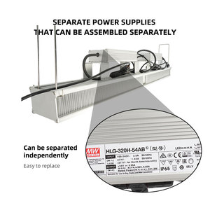 600W Im301B Meanwell เต็มสเปกตรัมนำพืชเติบโตแสงที่มีรูปแบบเชิงเส้น - Product Image 3