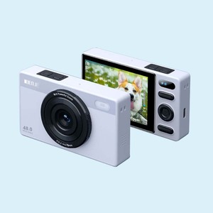 Benjie มินิ HD CCD CMOS กล้องดิจิตอลนักเรียน16X ซูม48ล้านพิกเซล2.7K ถ่ายวิดีโอเซลฟี่ทันทีหน่วยความจำ SD ราคาถูก - Product Image 1