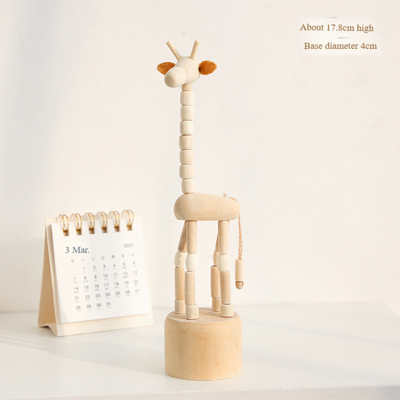 Girafe abricot