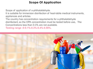 Semi-quantitative <strong>Test</strong> for the Concentration of Ortho-phthalaldehyde OPA <strong>test</strong> Strip - Product Image 5