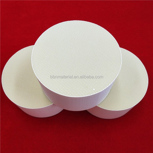 Cordiérite Mullite nid d'abeille en céramique personnalisée pour accumulateur de chaleur/échangeur - Product Image 6