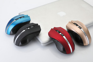 Regalo di promozione su misura Logo Mouse portatile 2.4Ghz Mouse senza fili del Computer con ricevitore USB per il lavoro d'ufficio - Product Image 5