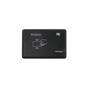 เครื่องอ่านคีย์การ์ด RFID ขนาด125กิโลเฮิรตซ์/13.56เมกะเฮิรตซ์พร้อมช่องเสียบ/RS232สำหรับการควบคุมการเข้าถึงเครื่องอ่านการ์ด - Product Image 2