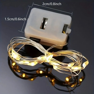 Twinkle 3 Speed Modes Wasserdichtes Mini Fairy Lichterkette 30LED 3m Fairy Lichterketten Laterne Lichterketten für Weihnachts dekoration