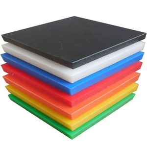4x8ポリエチレンHDPE/PP/PEブロックカラープラスチック原料白と黒のUHMWPEシート - Product Image 1