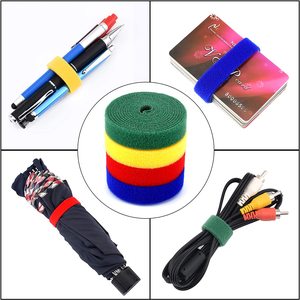 工厂定制电缆扎带钩环定制标志尼龙钩环扎带 - Product Image 5
