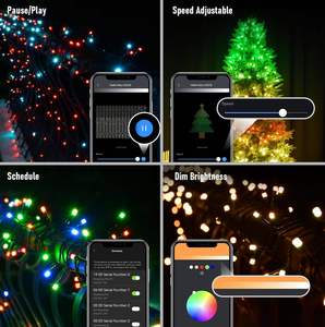 Hot Sale 50 100 <strong>150</strong> <strong>LED</strong> DIY Indoor USB String Lights <strong>RGB</strong> Magic APP Intelligent Remote Control String Lights Music String Light - Product Image 3