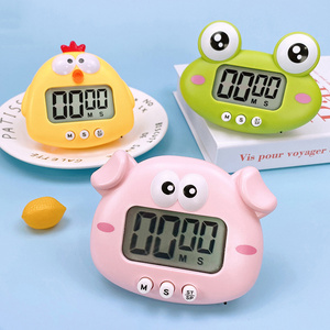 DHL spedizione gratuita Cute Cartoon Animal Countdown Timer con LCD magnetico orologio visivo a grande schermo per cucinare Bake Sport Game - Product Image 1