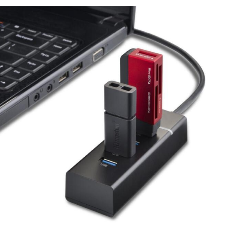 Negro USB 3,0 + 3 * USB 2,0