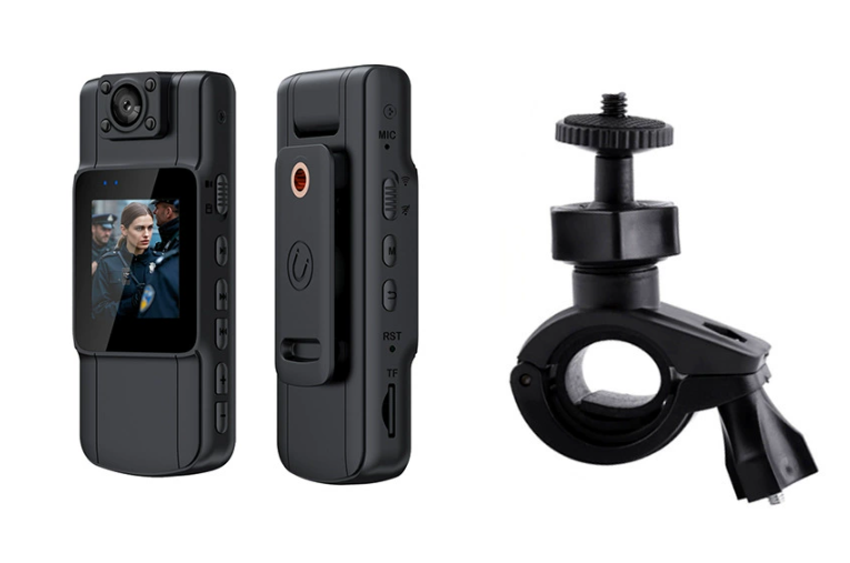 Black 4k super clear wifi wireless connection riding bracket