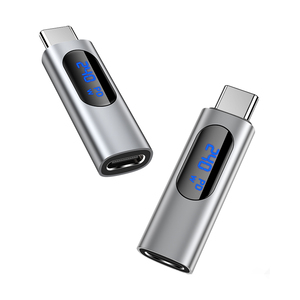 TUTI USB C uzatma adaptörü PD 240W USB C erkek USB C kadın genişletici dönüştürücü ile dijital ekran telefon için - Product Image 1