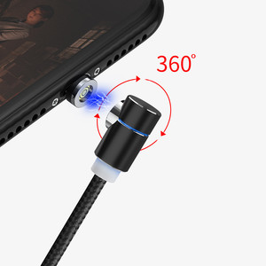 FCJ süper hızlı şarj olan USB kablosu ve USB tip-c 6A hızlı şarj LED mıknatıs ile 5A hızlı şarj fonksiyonu - Product Image 5