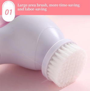 Bàn Chải Làm Sạch Da Mặt Máy Rửa Mặt Làm Sạch Sâu Lỗ Chân Lông Máy Mát Xa Làm Sạch Mụn Đầu Đen - Product Image 5