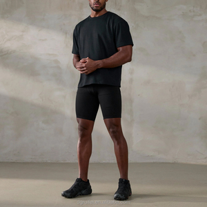 Biểu Tượng Tùy Chỉnh Đàn Hồi Eo 4 Cách Căng legging Trọng Lượng Nhẹ Chặt Chẽ Hoạt Động Chạy Phòng Tập Thể Dục Đi Xe Đạp Đào Tạo Nén Quần Short Người Đàn Ông - Product Image 3