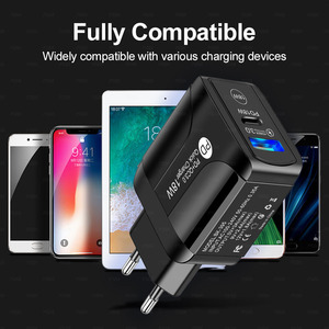 UK PLUG PD18W急速充電器USBC Samsung USB-C用超高速充電器Samsung GalaxyiPhone15用USB-A携帯電話充電器 - Product Image 4