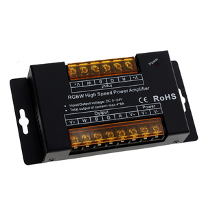 Светодиодный контроллер усилитель для RGBCCT RGBW RGB светодиодной ленты Mini DC5V 12V 24V 12A 24A 30A 4Pin RGB RGBW RGBWW консоль ретранслятора мощности - Product Image 2