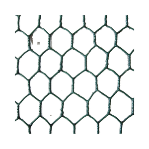 Rete metallica decorativa esagonale del filo di pollo dell'acciaio inossidabile con il rivestimento del PVC per uso esterno della costruzione del recinto - Product Image 1