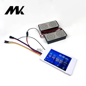DC12V 60W Tuya Red inalámbrica LED Interruptores inductivos Espejo LCD Sensor táctil con función de atenuación Pantalla de temperatura de tiempo - Product Image 1