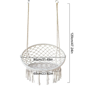 سلة مستلق ، شرفة منزلية ، كرسي معلق ، كرسي صالة ، كرسي ترفيه داخلي ، كرسي متأرجح منزلي - Product Image 1