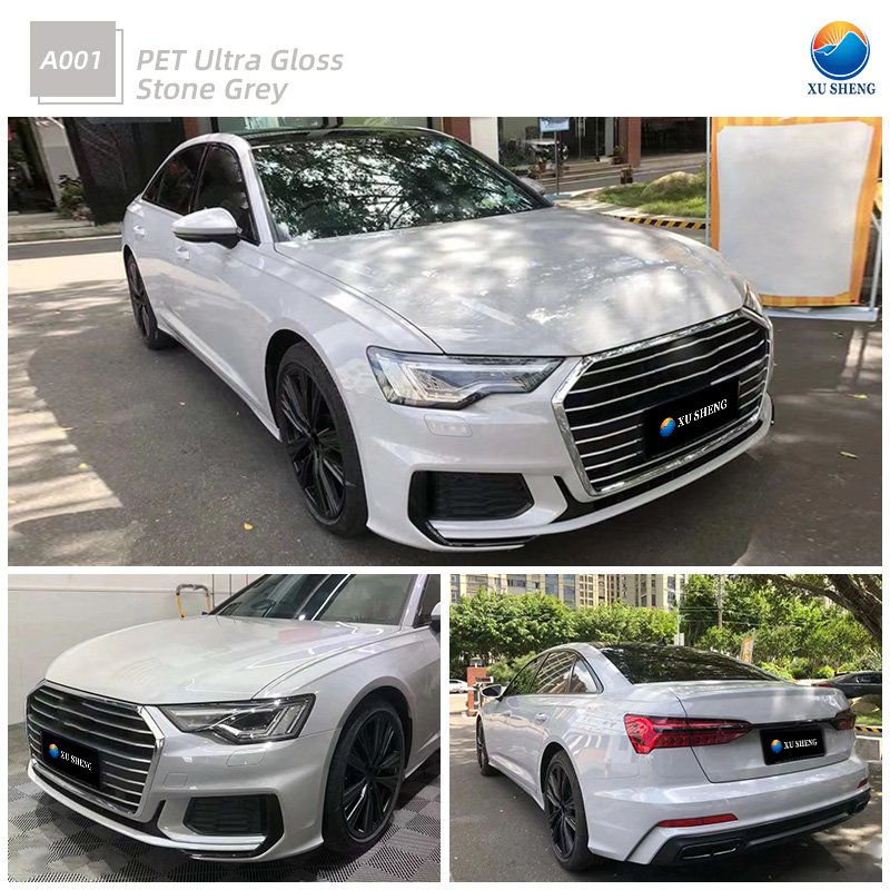 A001 PET Ultra Gloss Pierre Gris