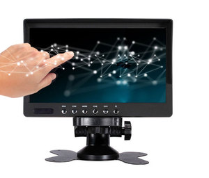 Nuevo 7 8 10,1 10,4 12 pulgadas IPS 1024P RS232 VGA USB HDM Shop POS VESA PC de escritorio 4 cables Monitor de pantalla táctil resistiva de 5 cables - Product Image 2