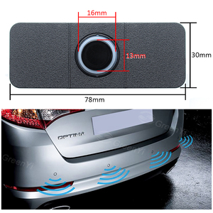 GreenYi DC 12V Car Parking <strong>Sensor</strong> <strong>Auto</strong> <strong>Reverse</strong> Backup Radar Detector Buzzer Alarm Bibi Sounds <strong>System</strong> with 4PCS 16MM Flat <strong>Sensors</strong> - Product Image 2