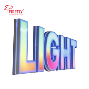 Custom Outdoor Business Roestvrij Staal Rgb Led Verlicht Kanaal Letter Sign 3d Led Frontlit Letter Signage - Product Image 5