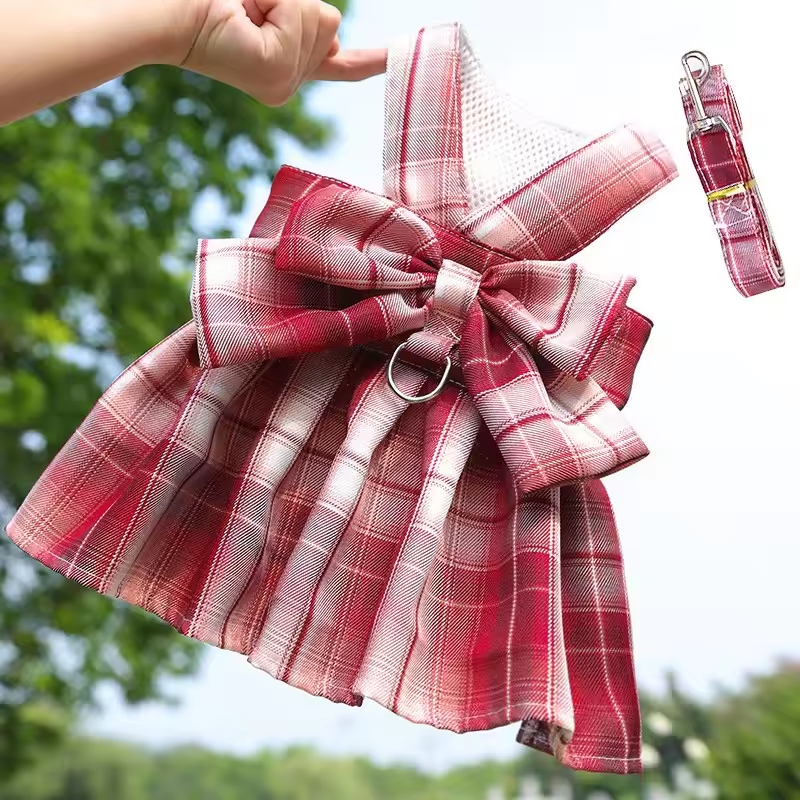 Dress wine red
