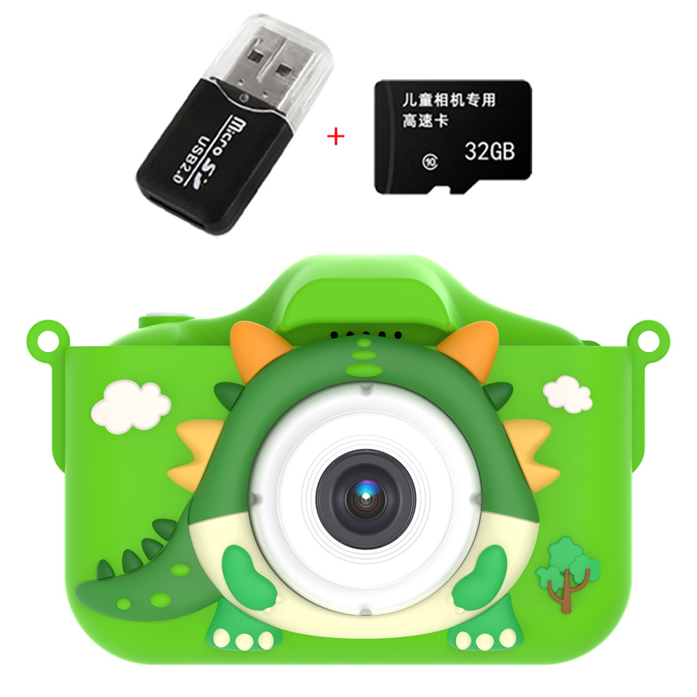 Double objectif + carte pleine capacité 32G + lecteur de carte