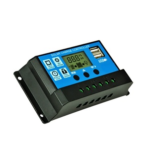 DEMUDA Smart pannello solare regolatore regolatore 24V 12V DC lampadina di uscita 10A 20A 30A manuale PWM regolatore di carica solare - Product Image 3