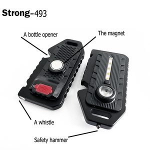 5W COB multi tool car emergency led mini usb torcia portatile ricaricabile - Product Image 2