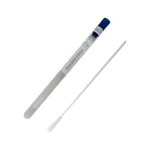 Steril plastik boğaz bukkal örnekleme kuru floke edilmiş <span class=keywords><strong>Swab</strong></span> taşıma tüpü, Dna çubukla ve tüp