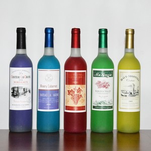 Wholesale 750ml Clear Frosted Glass <strong>Wine</strong> <strong>Bottle</strong> for Homemade <strong>Wine</strong> With Wooden Cork Black Stopper - Product Image 3