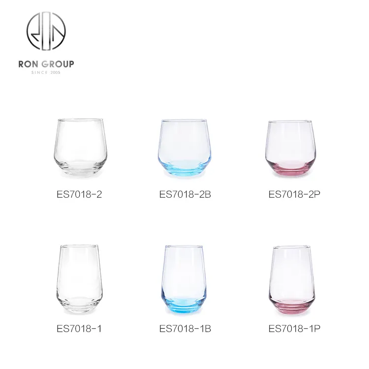 Óculos de vinho sem haste, óculos de bebidas sem chumbo, personalizado, cristal transparente, sem hastes, para vinho tinto, água de suco