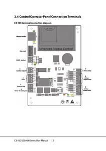 C3-200 Basato su Ip-Porta Pannello di Controllo di Accesso Tcp/Ip Comunicazione RS485 Avanzata di Controllo di Accesso Wiegand 26 - Product Image 5