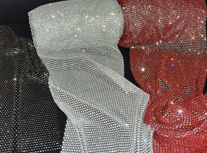 S593 Stretch Crystal Strass <span class=keywords><strong>Mesh</strong></span> Trim von Yard Hollow Out <span class=keywords><strong>Mesh</strong></span> Diamond Strass Net <span class=keywords><strong>Mesh</strong></span>