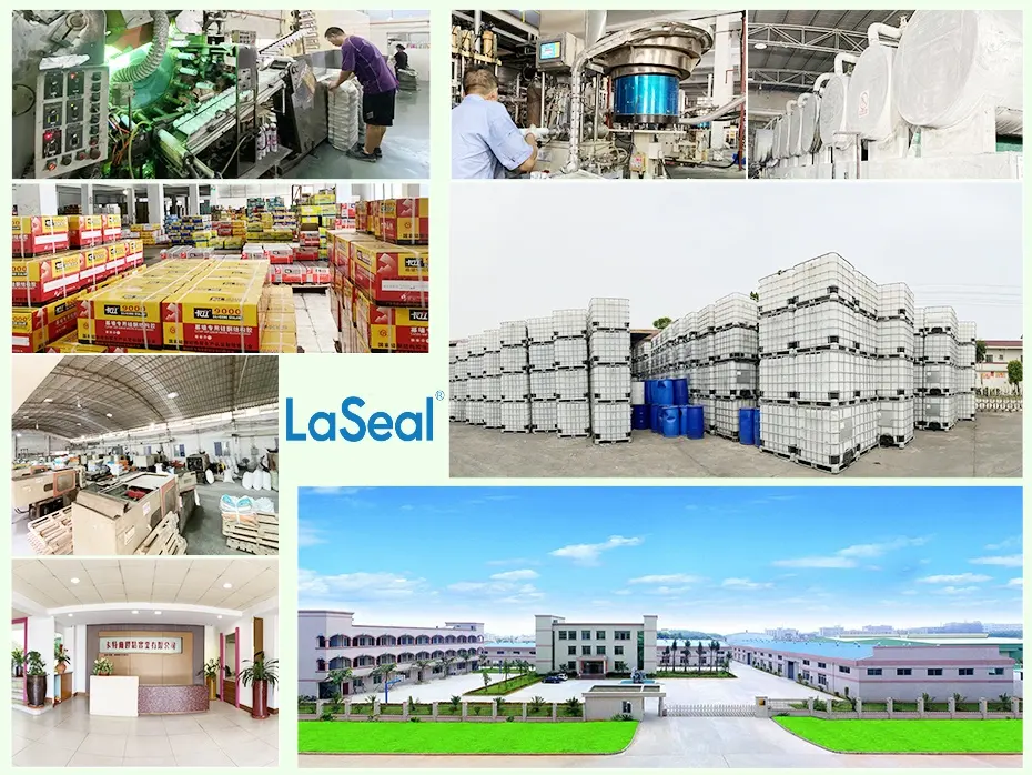LaSeal China Hersteller preis 20 Jahre OEM ODM Hohe Elastizität Modifiziertes Silikon Anti vibrations mittel MS Polymer Sealant mit niedrigem Modul