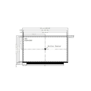 Pantalla LCD TFT de 13,3 pulgadas Interfaz 1920x1080 eDP Panel LCD IPS de alto brillo - Product Image 1