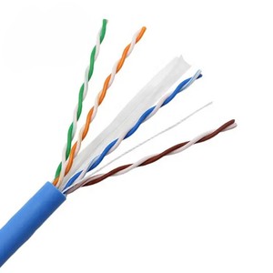 Cat6 RJ45 Ethernet-Kabel 24AWG Schwarz PVC-Mantel 305m Länge UTP Bare Copper CCA-Netzwerk für die Innen kommunikation LAN-Patchkabel