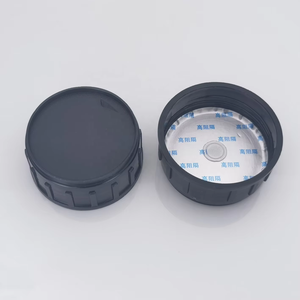 50mmプラスチック製スクリューキャップナイフ付きボトル付きホイルライナー付き