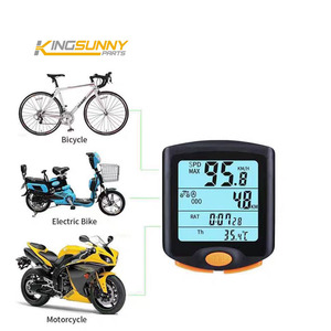自転車ワイヤレスコードメータートラッカーサイクリングメーターストップウォッチバックライト付きワイヤレス自転車コンピューター走行距離計スピードメーター